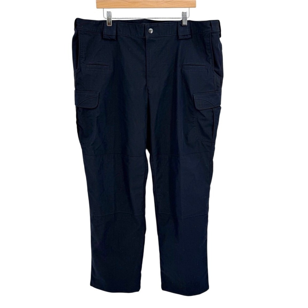 5.11 Tactical Mens 44x32 Stryke Pant Cargo Ripstop Utility Workwear Outdoor Blue - Picture 2 of 8